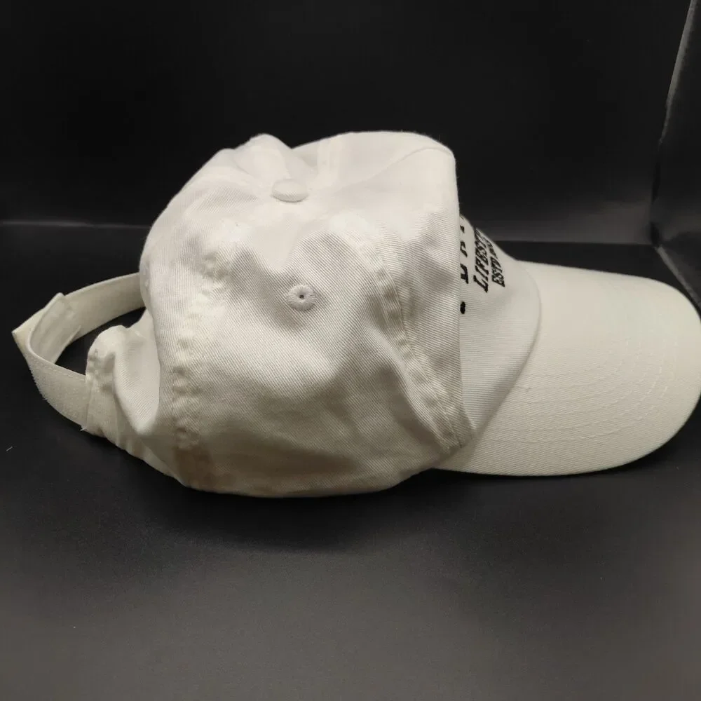 Playboy Lifestyle White Adjustable Cap Misguided